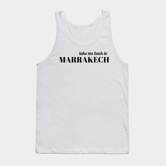 Take me back to Marrakech Tank Top by AllPrintsAndArt